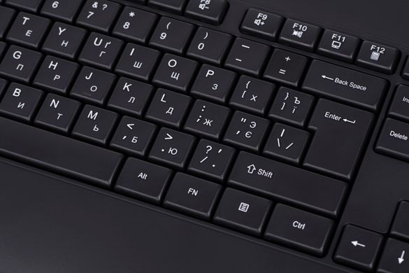 Клавіатура 2E KS109 USB Black 2E-KS109UB фото