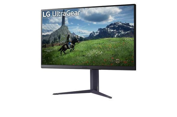 LG Монітор LG 31.5" 32GS85Q-B 2xHDMI, DP, USB, Audio, NanoIPS, 2560x1440, 180Hz, 1ms, DCI-P3 98%, G-SYNC, FreeSync, Pivot, HDR10 32GS85Q-B фото