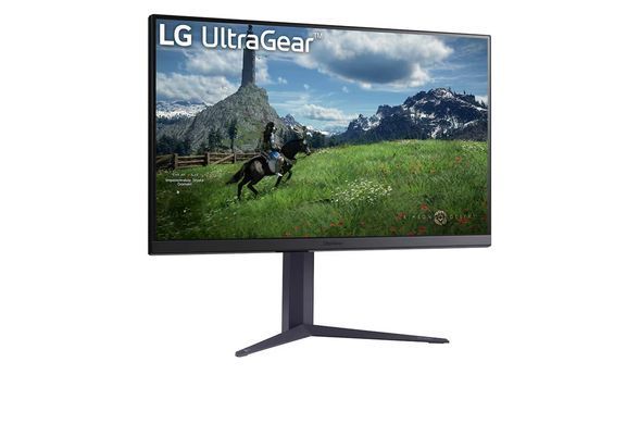 LG Монітор LG 31.5" 32GS85Q-B 2xHDMI, DP, USB, Audio, NanoIPS, 2560x1440, 180Hz, 1ms, DCI-P3 98%, G-SYNC, FreeSync, Pivot, HDR10 32GS85Q-B фото