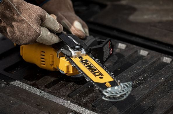 DeWALT cordless chain saw brushless 18V XR Li-lon 8.6m/s bar 20cm 2.1kg without battery and ZP DCMPS520N фото
