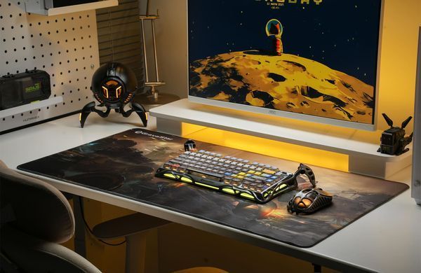 GravaStar Игровая поверхность SHARK, XL (900х450х3мм), черный GSA8_MPD_SHARK фото