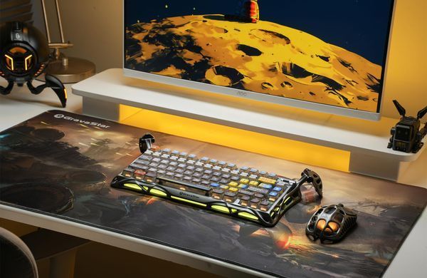GravaStar Игровая поверхность SHARK, XL (900х450х3мм), черный GSA8_MPD_SHARK фото