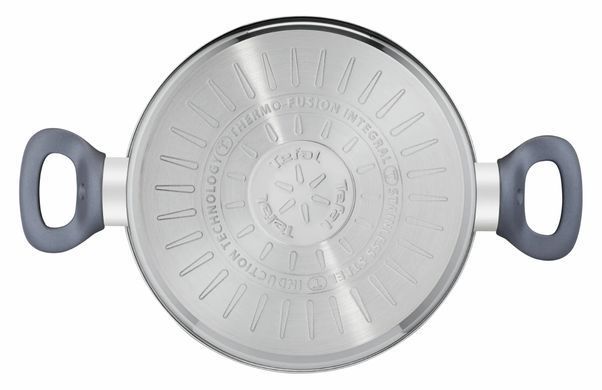 Tefal Кастрюля Daily Cook с крышкой, 24см, нержавеющая сталь, алюминий, бакелит G7124645 фото