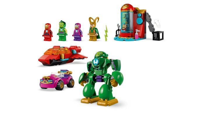 LEGO Конструктор LEGO Disney Junior Marvel Локі проти команди Залізної Людини 11211 фото
