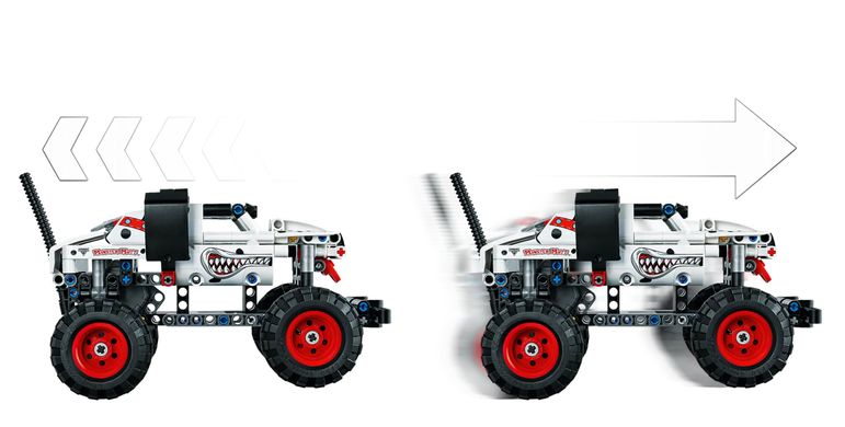 Конструктор LEGO Technic Monster Jam™ Monster Mutt™ Dalmatian 42150 фото