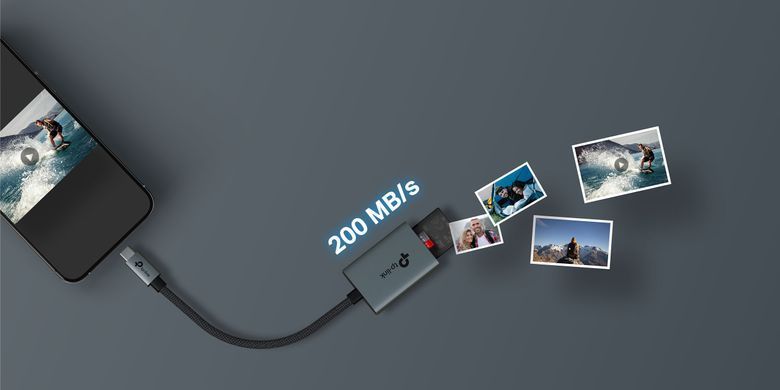 TP-Link USB-Концентратор UA430C 1xSD, 1x-microSD, USB TypeC UA430C фото