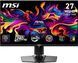 MSI Монітор MSI 26.5" MAG 271QP-QD-X24 2xHDMI, DP, Audio, OLED, 2560x1440, 240Hz, 0.03ms, DCI-P3 99%, AdaptiveSync, HAS, HDR400 1 - магазин Coolbaba Toys