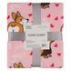 ARDESTO Плед Flannel 160х200см, 100% поліестер, песики з сердечками