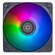 SilverStone Корпусный вентилятор Vista VS120B-ARGB, 120мм, 2000rpm, 4pinPWM, 3pin +5VARGB, 30.6dBa, черный 5 - магазин Coolbaba Toys