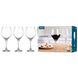 ARDESTO Набор бокалов для вина Loreto 440мл, 3шт, стекло, прозрачный 4 - магазин Coolbaba Toys