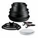 Tefal Cookware set Tefal Ingenio Excellence+, 13 pcs, aluminum, stainless steel, bakelite, black 1 - магазин Coolbaba Toys