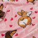 ARDESTO Плед Flannel 160х200см, 100% поліестер, песики з сердечками