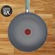 Tefal Сковорода Halo EUCALYPTUS, 30 см, алюминий, бакелит, серый 4 - магазин Coolbaba Toys