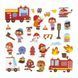 Janod Магнитные истории Пожарники 30эл 6 - магазин Coolbaba Toys