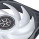 SilverStone Корпусный вентилятор Vista VS120B-ARGB, 120мм, 2000rpm, 4pinPWM, 3pin +5VARGB, 30.6dBa, черный 8 - магазин Coolbaba Toys