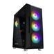 Zalman Корпус I3 NEO BLACK, без БЖ, 1xUSB3.0, 2xUSB2.0, 4x120mm RGB fans, TG Side Panel, ATX, Black 3 - магазин Coolbaba Toys
