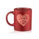 ARDESTO Mug Heart, 320ml, ceramic, red 2 - магазин Coolbaba Toys
