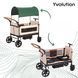 YVolution Візочок Stroller Wagon зелений 2 - магазин Coolbaba Toys