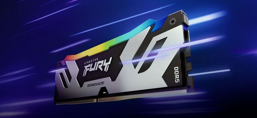 Kingston Память ПК DDR5 32GB KIT Renegade RGB KF564C32RSAK2-32 KF564C32RSAK2-32 фото