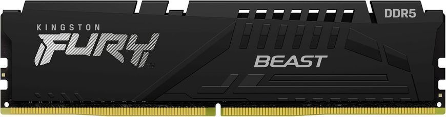 Kingston Пам'ять ПК Kingston DDR5 64GB KIT (32GBx2) 5600 FURY Beast Black EXPO KF556C36BBEK2-64 фото