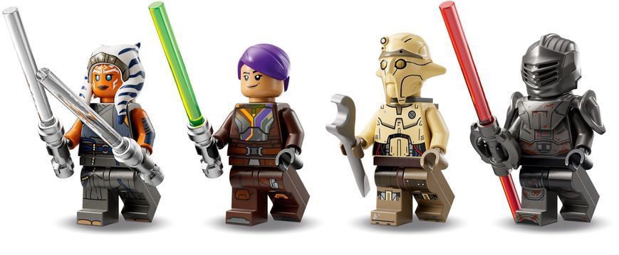 LEGO Конструктор Star Wars&trade; Шаттл джедаев T-6 Асоки Тано 75362 фото